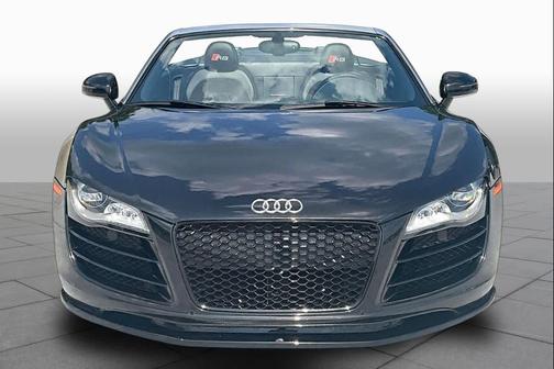 BLACK 2011 Audi R8 5.2 quattro Spyder