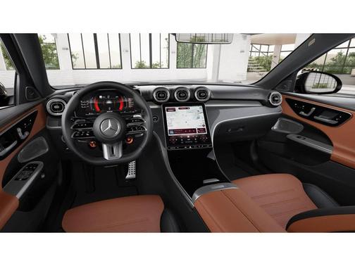 Obsidian Black Metallic 2026 Mercedes-Benz AMG C 43 4MATIC