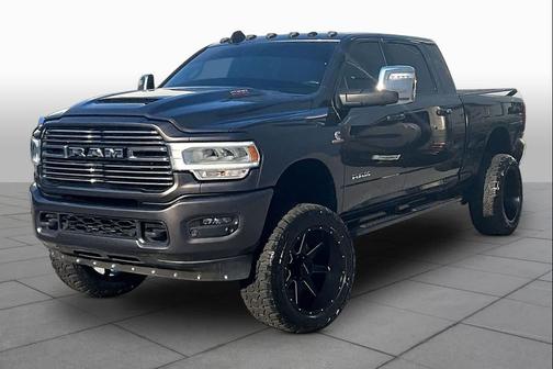 Granite Crystal Metallic Clearcoat 2023 RAM 2500 Laramie Mega Cab 4x4 6'4' Box