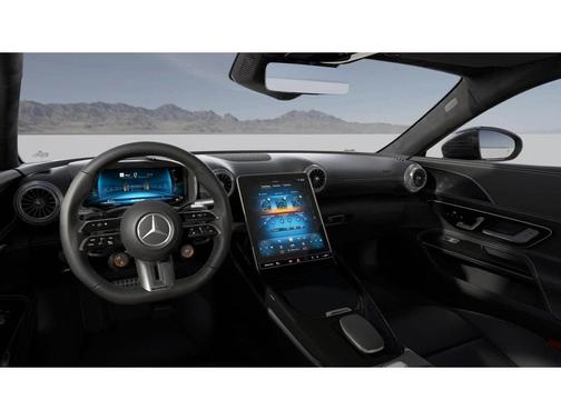 Obsidian Black Metallic 2025 Mercedes-Benz AMG GT 55 Base