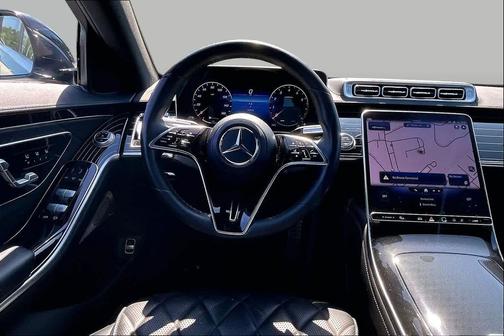 Obsidian Black 2022 Mercedes-Benz S-Class 4MATIC