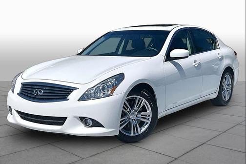 Moonlight White 2013 INFINITI G37 Journey