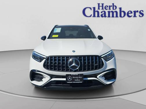 Polar White 2025 Mercedes-Benz AMG GLC 43