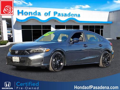 Meteorite Gray Metallic 2025 Honda Civic