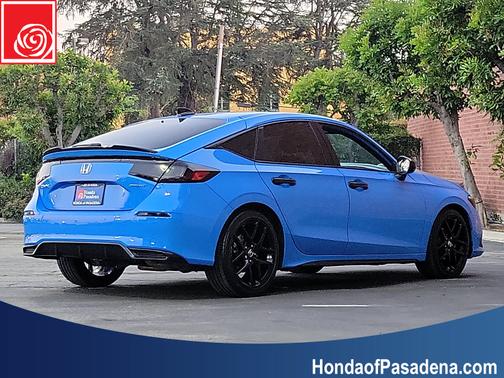 Boost Blue Pearl 2023 Honda Civic