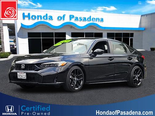 Crystal Black Pearl 2025 Honda Civic