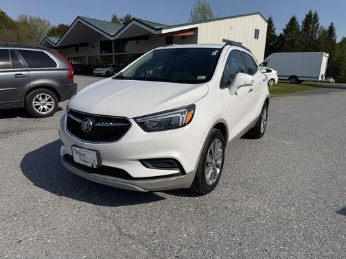 Summit White 2019 Buick Encore Preferred