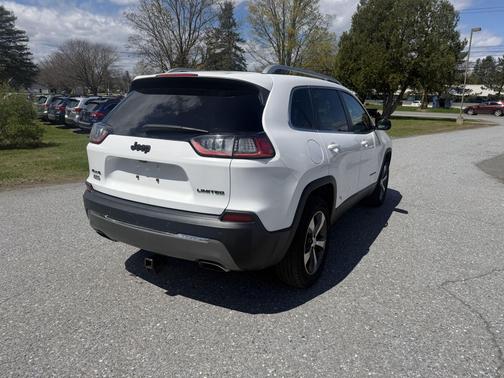 Bright White Clearcoat 2019 Jeep Cherokee Limited