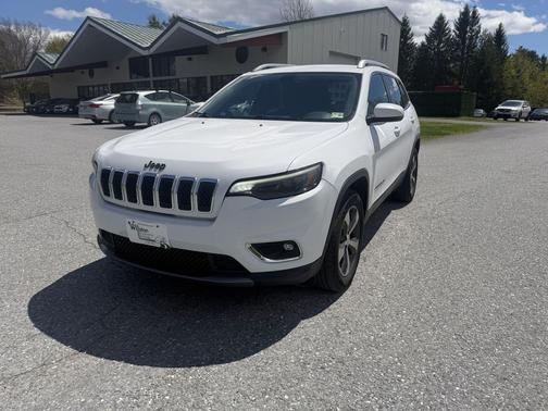 Bright White Clearcoat 2019 Jeep Cherokee Limited