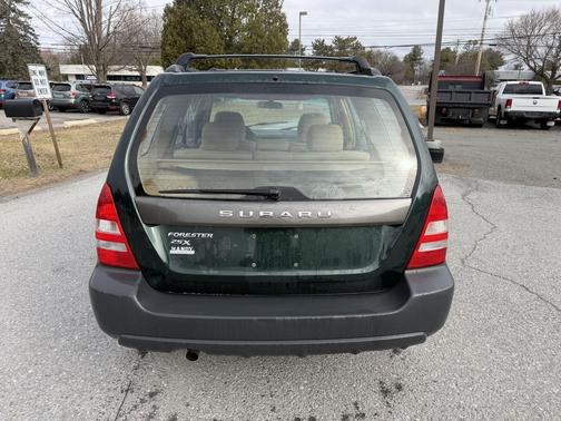 Woodland Green Pearl/Textured Gray 2005 Subaru Forester 2.5 X