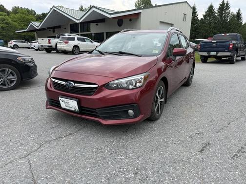 Crimson Red Pearl 2023 Subaru Impreza Premium