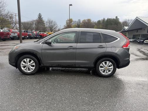 Gray 2014 Honda CR-V EX-L