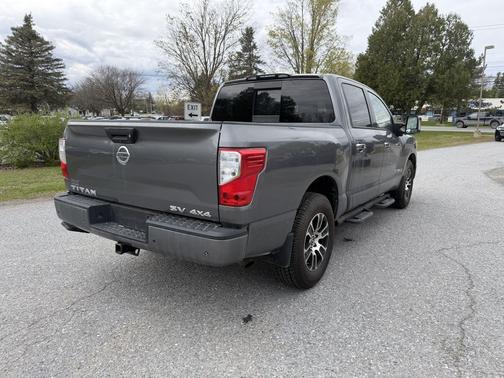 Gun Metallic 2021 Nissan Titan SV