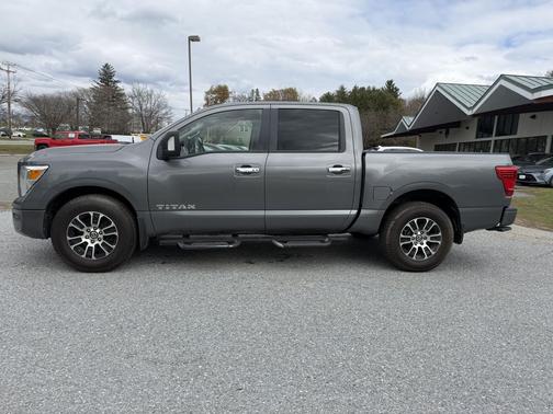 Gun Metallic 2021 Nissan Titan SV