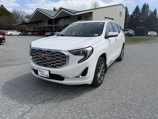 Summit White 2018 GMC Terrain Denali