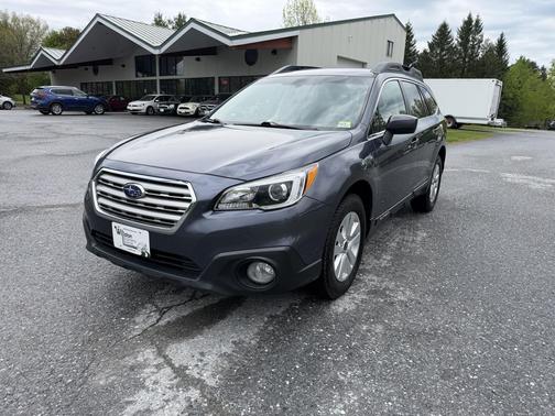 Blue 2017 Subaru Outback 2.5i Premium