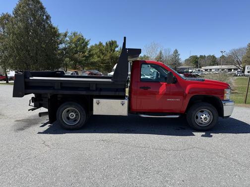 Red 2013 Chevrolet Silverado 3500 Work Truck