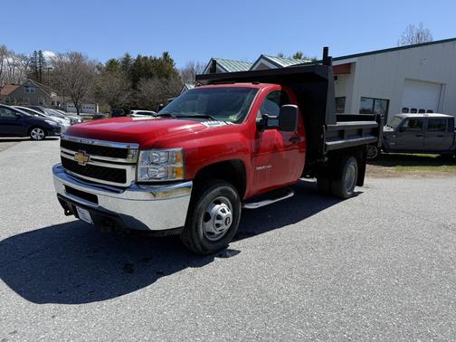 Red 2013 Chevrolet Silverado 3500 Work Truck