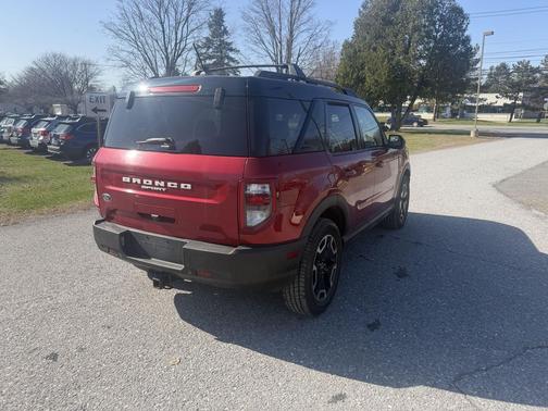Rapid Red Metallic Tinted Clearcoat 2021 Ford Bronco Sport Outer Banks