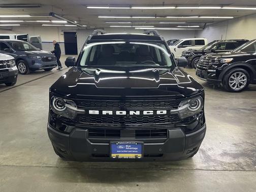 SHADOW BLACK 2025 Ford Bronco Sport OUTER BANKS