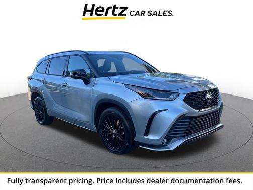Celestial Silver Metallic 2025 Toyota Highlander XSE