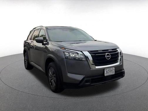 Gun Metallic 2025 Nissan Pathfinder SV FWD