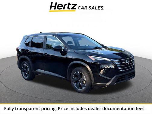 Super Black 2025 Nissan Rogue SV