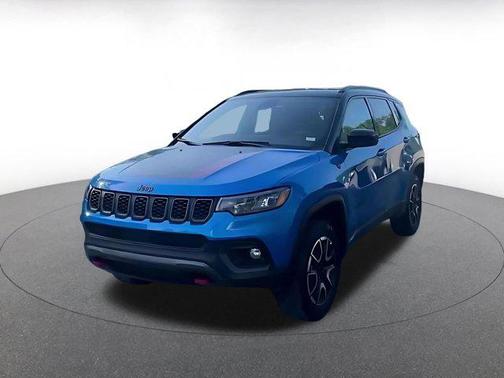 Hydro Blue Pearlcoat 2025 Jeep Compass Trailhawk