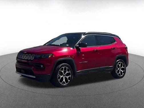 Red Hot Pearlcoat 2025 Jeep Compass Limited
