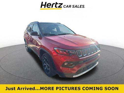 Red Hot Pearlcoat 2025 Jeep Compass Limited