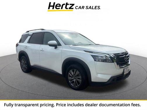 Everest White Pearl Tricoat 2025 Nissan Pathfinder SV FWD