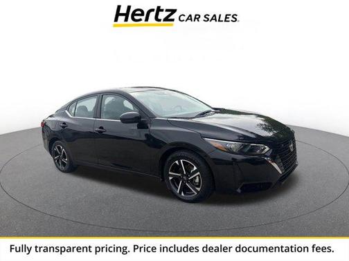 Super Black 2025 Nissan Sentra SV