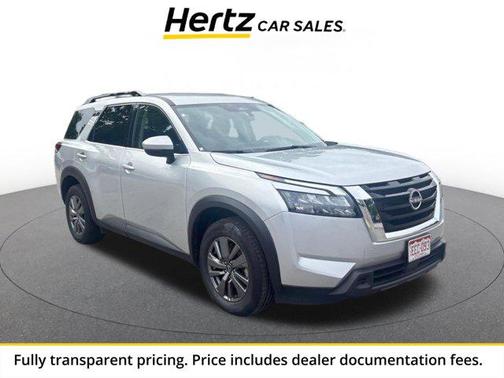 Brilliant Silver Metallic 2025 Nissan Pathfinder SV 4WD