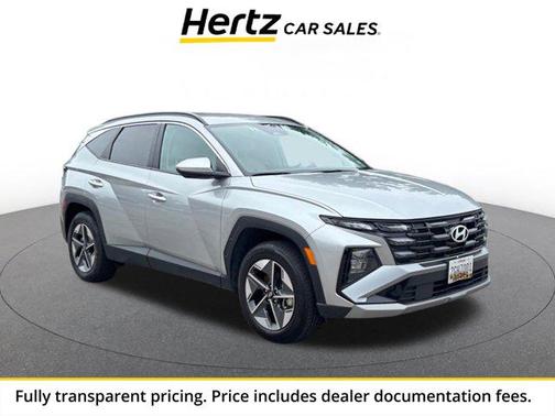 Shimmering Silver 2025 Hyundai TUCSON SEL