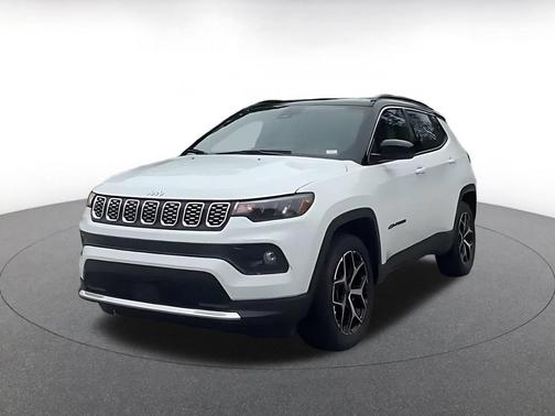 Bright White Clearcoat 2025 Jeep Compass Limited