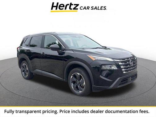 Super Black 2025 Nissan Rogue SV