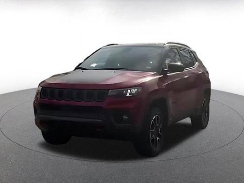 Red Hot Pearlcoat 2025 Jeep Compass Trailhawk
