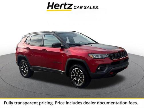 Red Hot Pearlcoat 2025 Jeep Compass Trailhawk