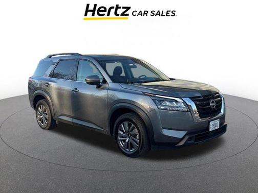 Gun Metallic 2025 Nissan Pathfinder SV 4WD