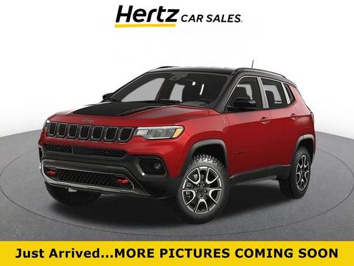 Red Hot Pearlcoat 2025 Jeep Compass Trailhawk