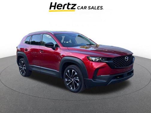 Soul Red Crystal Metallic 2025 Mazda CX-50 Hybrid Premium Plus Package