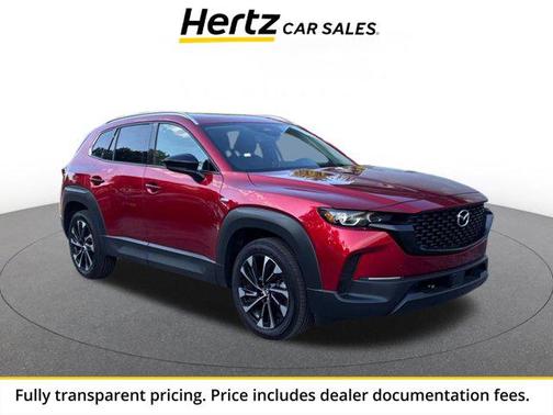 Soul Red Crystal Metallic 2025 Mazda CX-50 Hybrid Premium Plus Package