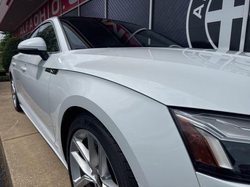 Glacier White Metallic 2023 Audi A5 Sportback 45 S Line Premium Plus