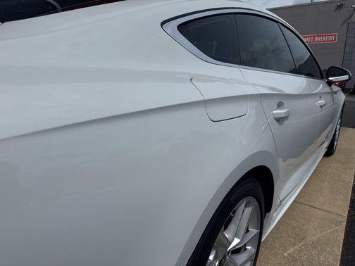 Glacier White Metallic 2023 Audi A5 Sportback 45 S Line Premium Plus