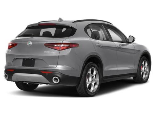 Silverstone Gray Metallic 2018 Alfa Romeo Stelvio Ti Sport