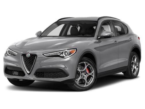 Silverstone Gray Metallic 2018 Alfa Romeo Stelvio Ti Sport