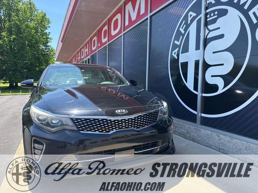 Ebony Black 2018 Kia Optima SX Turbo