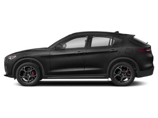 Vulcano Black Metallic 2022 Alfa Romeo Stelvio Ti