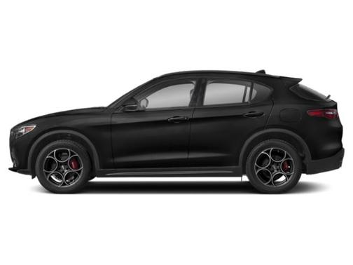 Vulcano Black Metallic 2023 Alfa Romeo Stelvio Ti