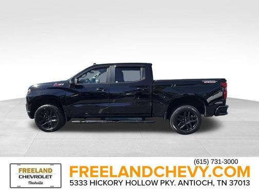 Black 2021 Chevrolet Silverado 1500 LT Trail Boss